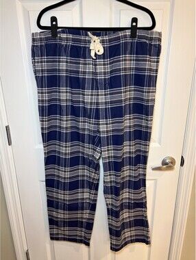 Vineyard Vines Men’s Flannel Pajama Pants Size XL Blue White Green Plaid